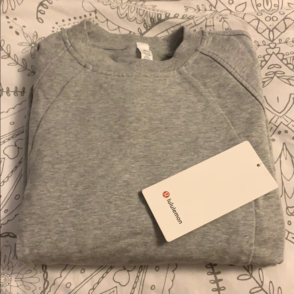 Brand new Gray Lululemon pullover